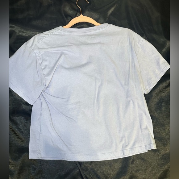 Champion Boxy Printed Pocket Lavender Short Sleeve Tee Size XL - Picture 3 of 5